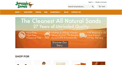 Desktop Screenshot of jurassicsand.com